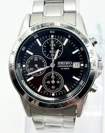 Seiko - Chronograph - Zonder minimumprijs - SBTQ041 - Heren