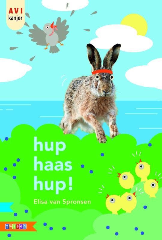 Hup haas hup! / AVI kanjer 9789048730346 Elisa van Spronsen, Boeken, Kinderboeken | Jeugd | onder 10 jaar, Gelezen, Verzenden