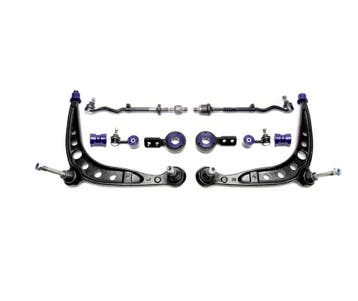 Draagarmen Set Compleet BMW 3 serie E30 met PU bussen B4049, Auto-onderdelen, Ophanging en Onderstel, Nieuw, BMW