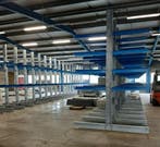 Draagarmstelling dubbel 4,0 m hoog en 1,2 m diep met 6 niv., Ophalen of Verzenden