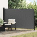 vidaXL Uittrekbaar Zijscherm Antracietkleurig 300 x 170 cm, Tuin en Terras, Verzenden, Nieuw