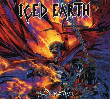 cd digi - Iced Earth - The Dark Saga, Cd's en Dvd's, Verzenden, Zo goed als nieuw