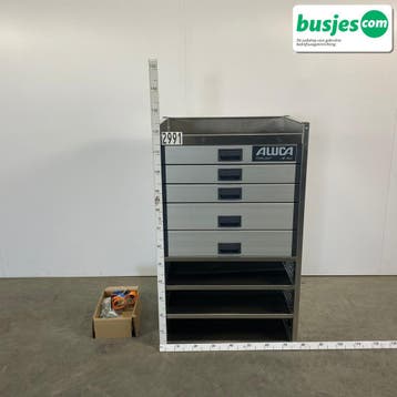 Aluca inrichting nieuw 765x520x1250mm (2991), Ophalen of Verzenden