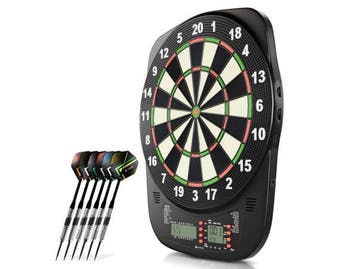 Veiling - Elektronisch Dartbord - Incl. lcd-scherm - USB-C-p, Sport en Fitness, Nieuw