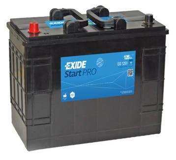 Exide Start PRO accu | EG1251 | 12V 125Ah, Auto-onderdelen, Accu's en Toebehoren, Ophalen of Verzenden, Nieuw