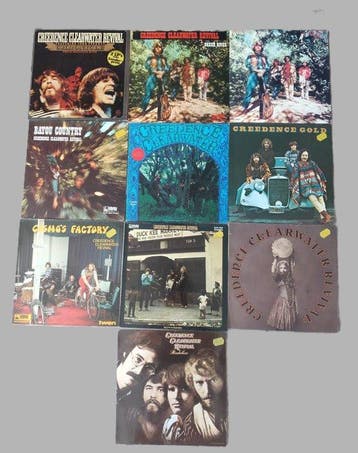 Creedence Clearwater Revival - 10 Albums - LP albums, Cd's en Dvd's, Nieuw in verpakking