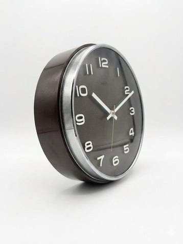 Industriële klok - Metamec - Mid-century modern Plastic -