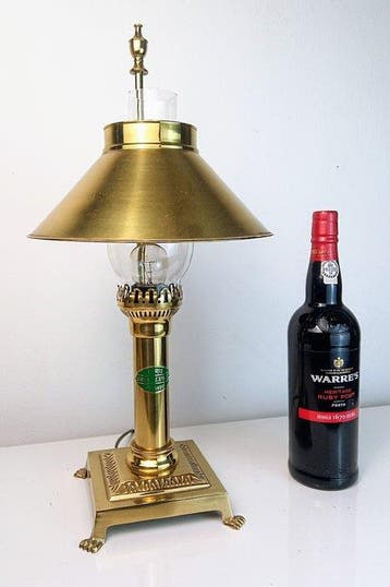 Tafellamp - Exclusive Oriënt-Express-Train Lamp - 52 cm -