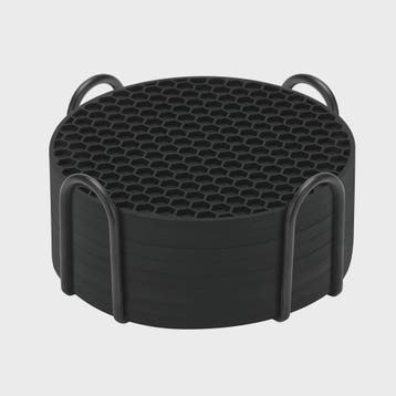 Siliconen Onderzetters Set met Houder - Anti-slip & Hittebes, Verzenden, Nieuw