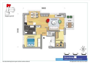 Te huur: Appartement Strandweg in Hoek van Holland, Hoek van Holland, Appartement, Zuid-Holland