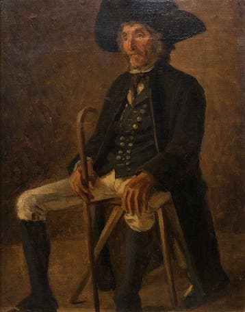 École Allemande (XIX) - Der Landmann