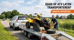 Quad of ATV laten transporteren? Vergelijk snel offertes