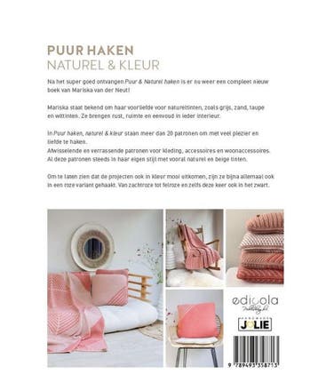 Puur Haken - Naturel & Kleur - Mariska van der Neut, Haakb, Boeken, Ophalen of Verzenden, Nieuw