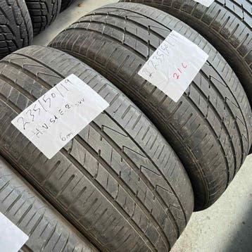 2 x Hankook Ventus S1 Evo2 235-50-19 Zomerbanden 6mm, 19 inch, Gebruikt, Ophalen of Verzenden, 235 mm
