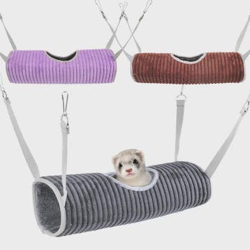 Warme Hamster & Knaagdier Hangmat Tunnel - Zacht Fleece & Ve, Dieren en Toebehoren, Verzenden, Nieuw