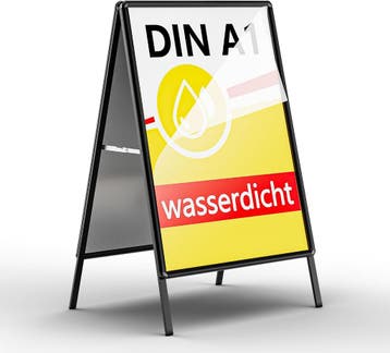 Stoepbord - Reclamebord - 60x84 cm - Zwart, Verzamelen, Verzenden, Zo goed als nieuw