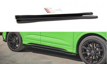 Zijskirts AUDI RSQ3 & Q3 S-Line Maxton Glans Zwart, Auto-onderdelen, Ophalen of Verzenden, Nieuw