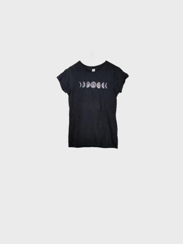 Gildan T-shirts Dames maat S Zwart Vintage, Kleding | Dames, Ophalen of Verzenden, Nieuw
