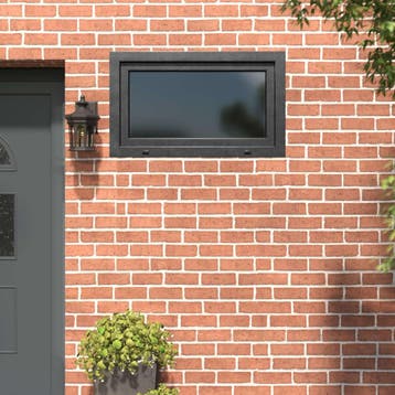 vidaXL Kantel- en draaivenster voor de kelder RISOR 100 x 50, Doe-het-zelf en Verbouw, Glas en Ramen, Verzenden, Nieuw