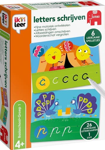 Ik leer - Letters schrijven | Jumbo - Educatieve spellen, Kinderen en Baby's, Speelgoed | Educatief en Creatief, Verzenden, Nieuw