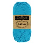 Scheepjes Catona 25g - 146 Vivid Blue, Ophalen of Verzenden, Nieuw, Breien of Haken, Wol of Garen