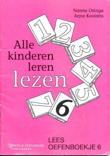 Alle Kinderen Leren Lezen lees/oefenboekje 6 (per stuk), Verzenden, Nieuw