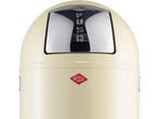 Wesco Pushboy - Prullenbak - 50 Liter - Amandel, Verzenden, Zo goed als nieuw