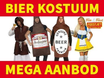 Bierpakken - Mega aanbod bier kostuums, Ophalen of Verzenden, Nieuw