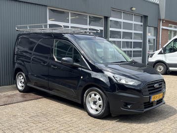 Ford Transit Connect 1.5 EcoBlue L2, Stof, Gebruikt, Euro 6, Zwart