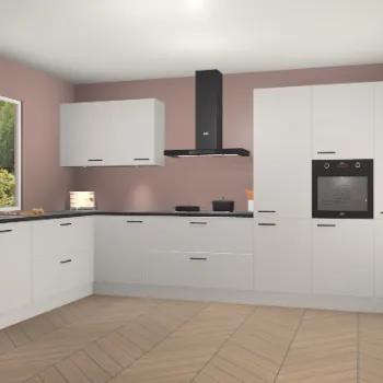 Zijdegrijze keuken Debrecen 70030, Huis en Inrichting, Keuken | Complete keukens, Verzenden, Nieuw