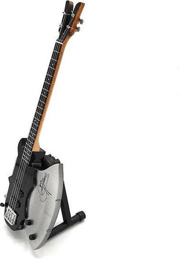 Miniatuur replica Axe Bass basgitaar - Gene Simmons - KISS, Verzenden, Nieuw, Pop, Beeldje of Miniatuur