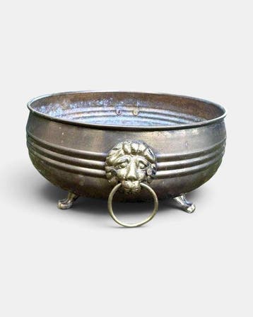 Jardinière - Messing - Art Nouveau, Antiek en Kunst