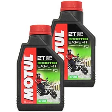 Motul Aanbieding: 2 X Scooterolie Expert 2T 1L, Verzenden, Nieuw