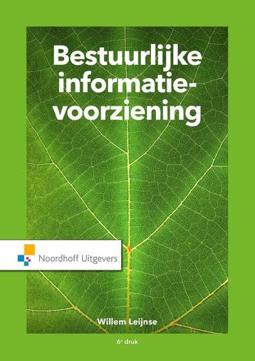 Bestuurlijke informatievoorziening 9789001903176, Boeken, Verzenden, Zo goed als nieuw