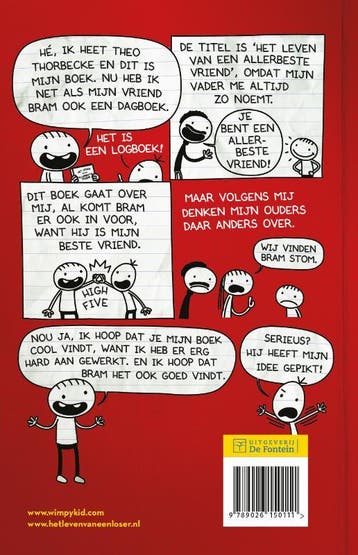 Logboek van Theo Thorbecke / Het leven van een allerbeste, Verzenden, Gelezen, Jeff Kinney