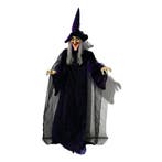 Halloween-figuur Heks, Met Licht Geluid En Beweging 175cm, Verzenden, Nieuw, Overige typen