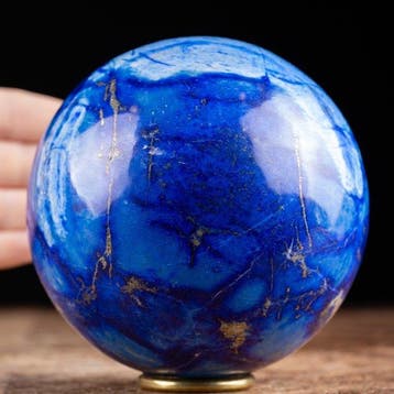 AAA-kwaliteit - lapis lazuli bol - Natuurlijke Diepblauwe, Verzamelen