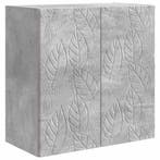 vidaXL Wandkast Betongrijs 59 x 31 x 60 cm Bewerkt hout, Huis en Inrichting, Kasten | Overige, Verzenden, Nieuw