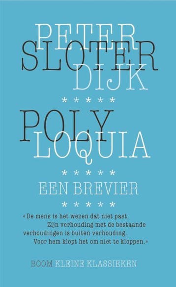 Polyloquia | Peter Sloterdijk | Nieuw, Ophalen of Verzenden, Nieuw, Peter Sloterdijk