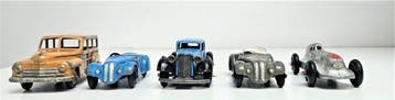 Dinky Toys 1:43 - Modelauto (5) - Plymouth Woody, 2 Frazer, Nieuw