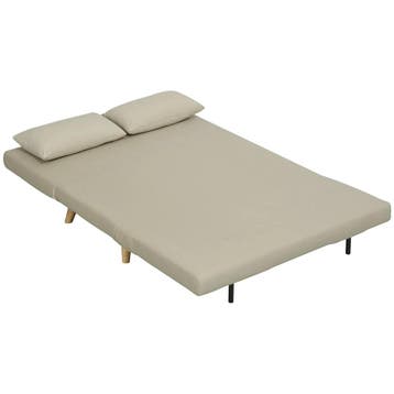 TRUUSK Slaapbank Sofa 130 x 78 cm - Slaapfunctie - Lendenkus, Verzenden, Nieuw