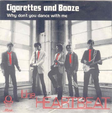 Single vinyl / 7 inch - The Heartbeat - Cigarettes And Booze, Verzenden, Zo goed als nieuw, 7 inch, Pop