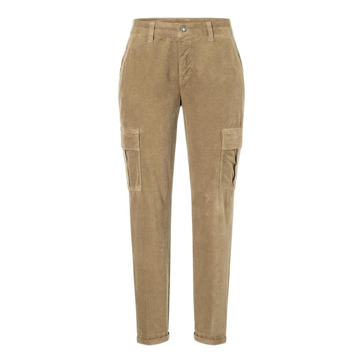 MAC • Rich Cargo 2.0 corduroy broek • 36, Kleding | Dames, Broeken en Pantalons, Bruin, Nieuw, Maat 36 (S), Verzenden