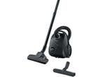 Bosch -   Serie 2 Stofzuiger Met Zak Zwart, Verzenden, Nieuw, Stofzak, Minder dan 1200 watt