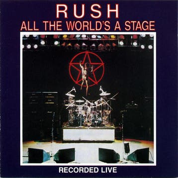 cd - Rush - All The Worlds A Stage, Verzenden, Zo goed als nieuw
