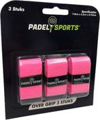 Overgrip padel - Racketaccessoires - Roze - 3 stuks, Sport en Fitness, Tennis, Verzenden, Nieuw