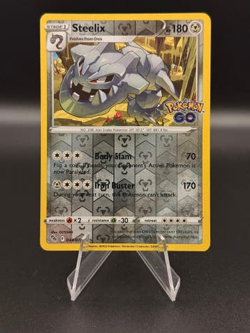 Pokemon Go 2022 Steelix Reverse Holo #044/078, Verzenden, Nieuw