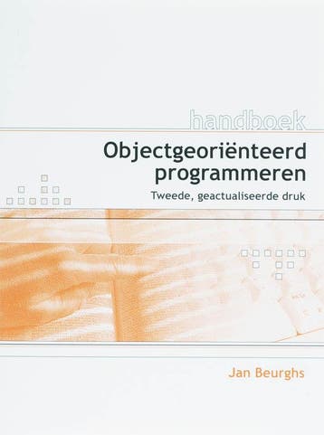 Handboek Objectgeoriënteerd programmeren 2e ed. - J. Beurghs, Verzenden, Gelezen, J. Beurghs