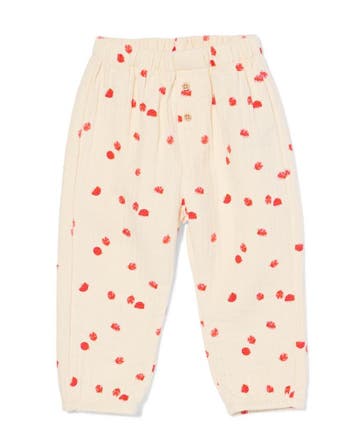 HEMA Babybroek lieveheersbeestjes ecru, Verzenden, Nieuw