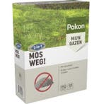 Mosverwijderaar gazon | Pokon | 50 m² (Korrels, 1750 gram), Verzenden, Nieuw